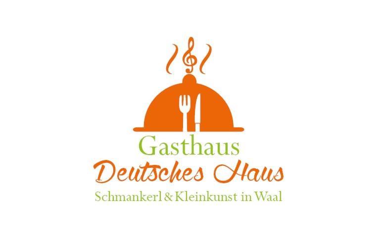 Hotel Deutsches Haus Waal Exteriér fotografie